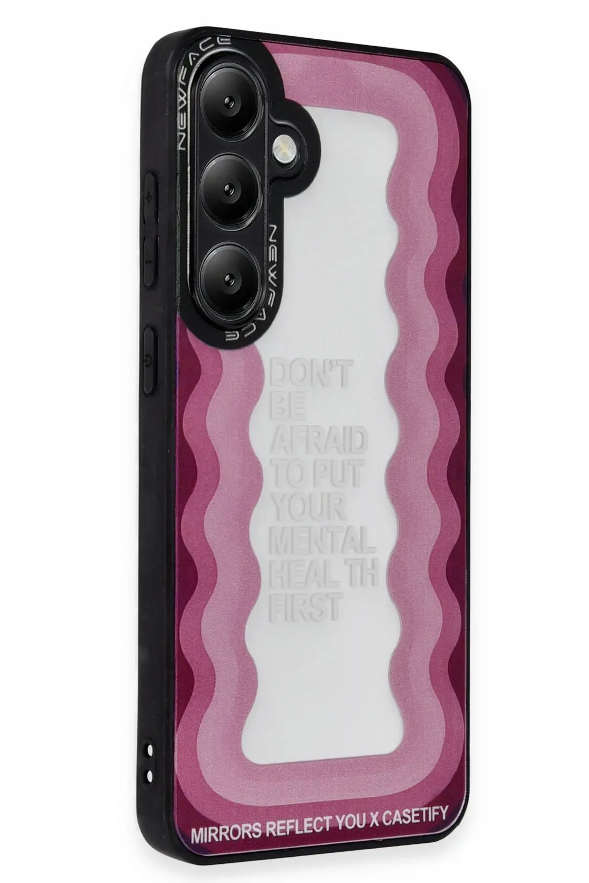 Newface Samsung Galaxy M14 5G Kılıf Mirror Desenli Kapak - Mirror - 11