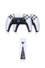 Newface Y5 64GB Android Dual Pad 4K Game Stick - Beyaz