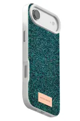 Onegif Apple iPhone 17 Air Bright Simli Kapak - Koyu Yeşil