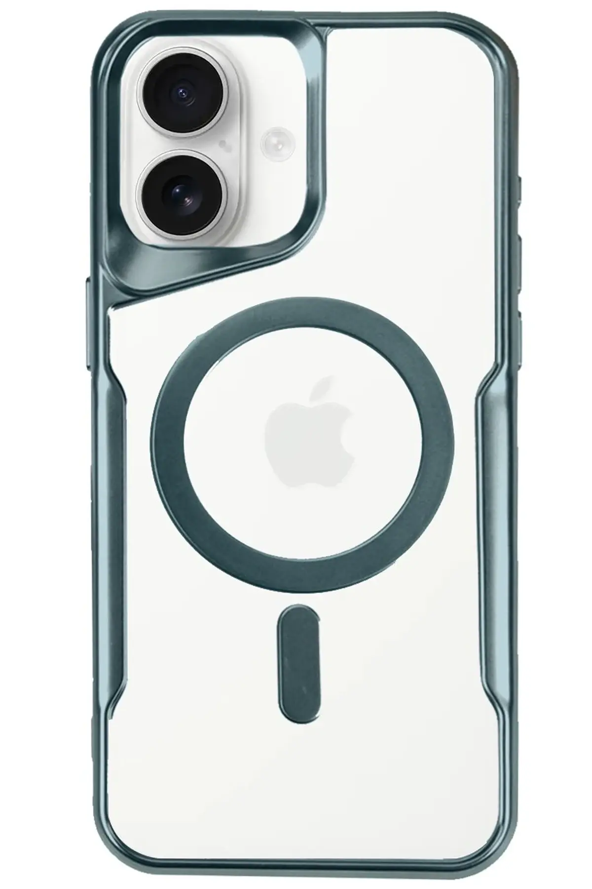 Newface iPhone 16 Kılıf Boyi Magsafe Silikon Kapak - Turkuaz