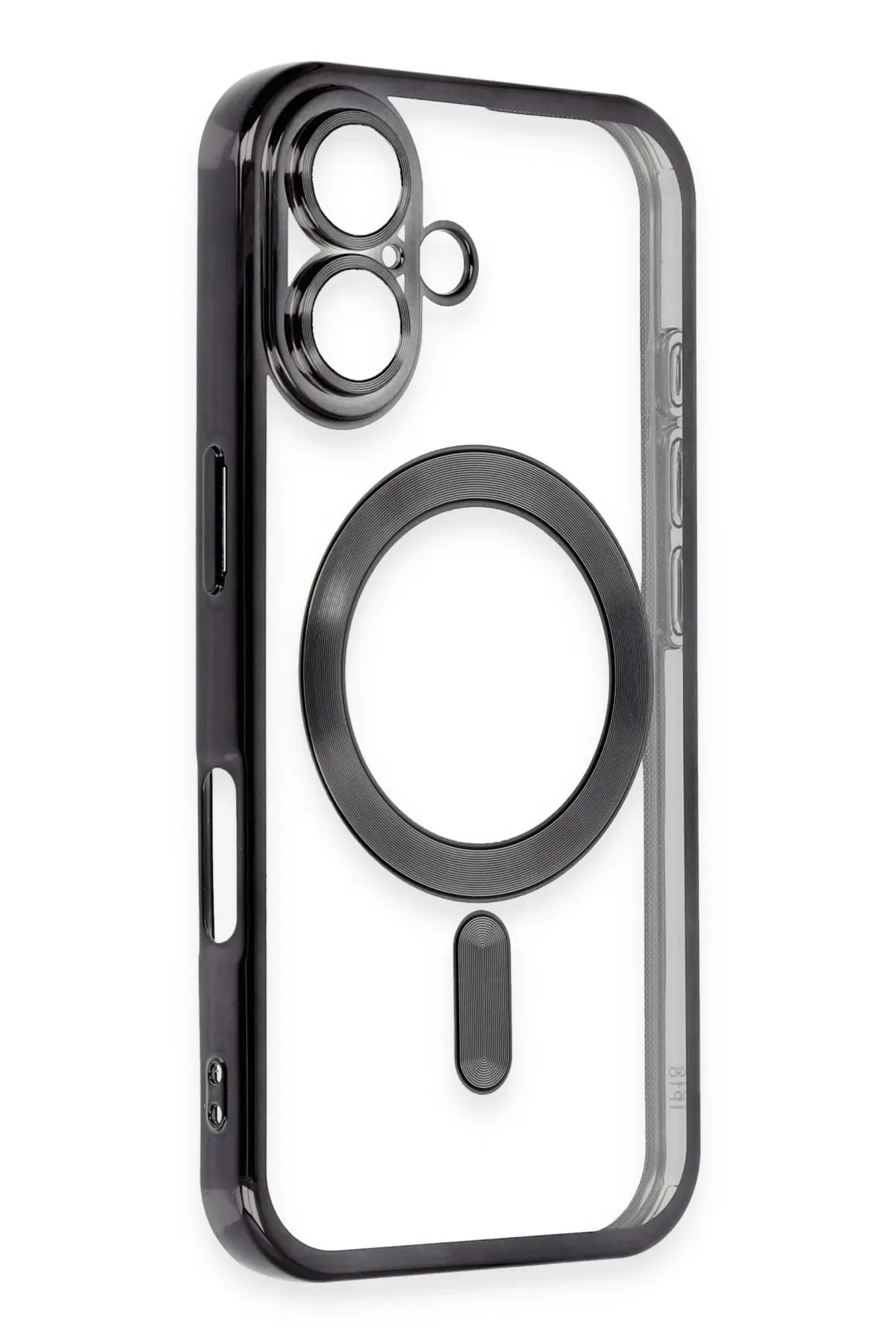 Newface iPhone 16 Kılıf Kross Magneticsafe Kapak - Siyah