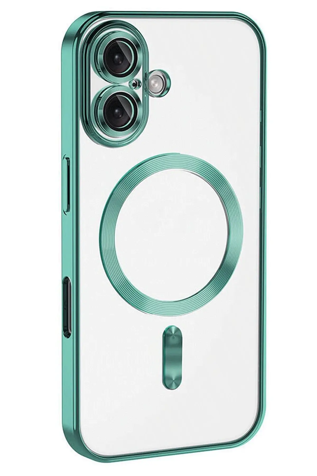 Newface iPhone 16 Kılıf Kross Magneticsafe Kapak - Turkuaz