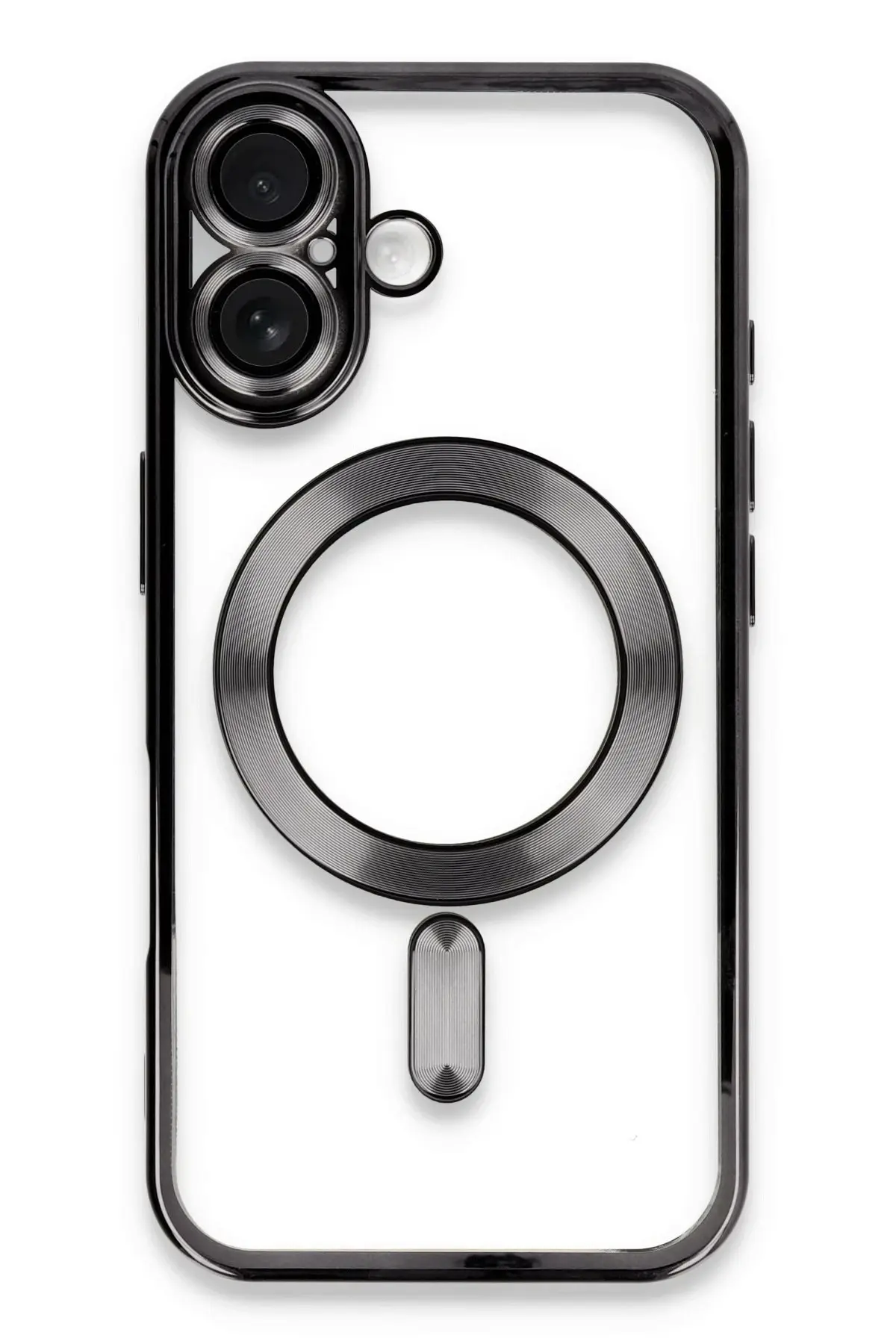 Newface iPhone 16 Plus Kılıf Kross Magneticsafe Kapak - Siyah