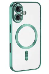 Newface iPhone 16 Plus Kılıf Kross Magneticsafe Kapak - Turkuaz