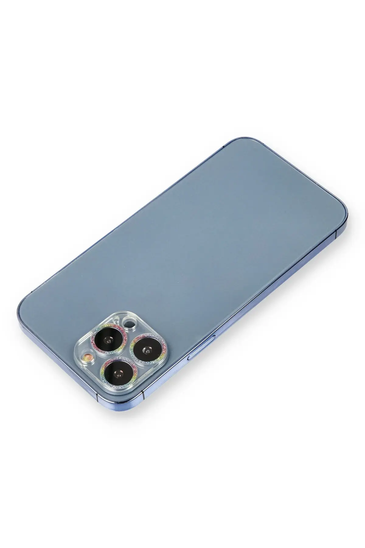 Newface iPhone 13 Pro Shine Kamera Lens Koruma Cam - Rainbow