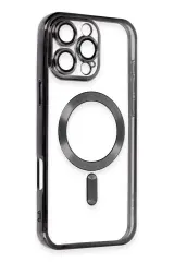 Newface iPhone 16 Pro Kılıf Kross Magneticsafe Kapak - Siyah