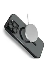Newface iPhone 16 Pro Max Kılıf Kross Magneticsafe Kapak - Siyah