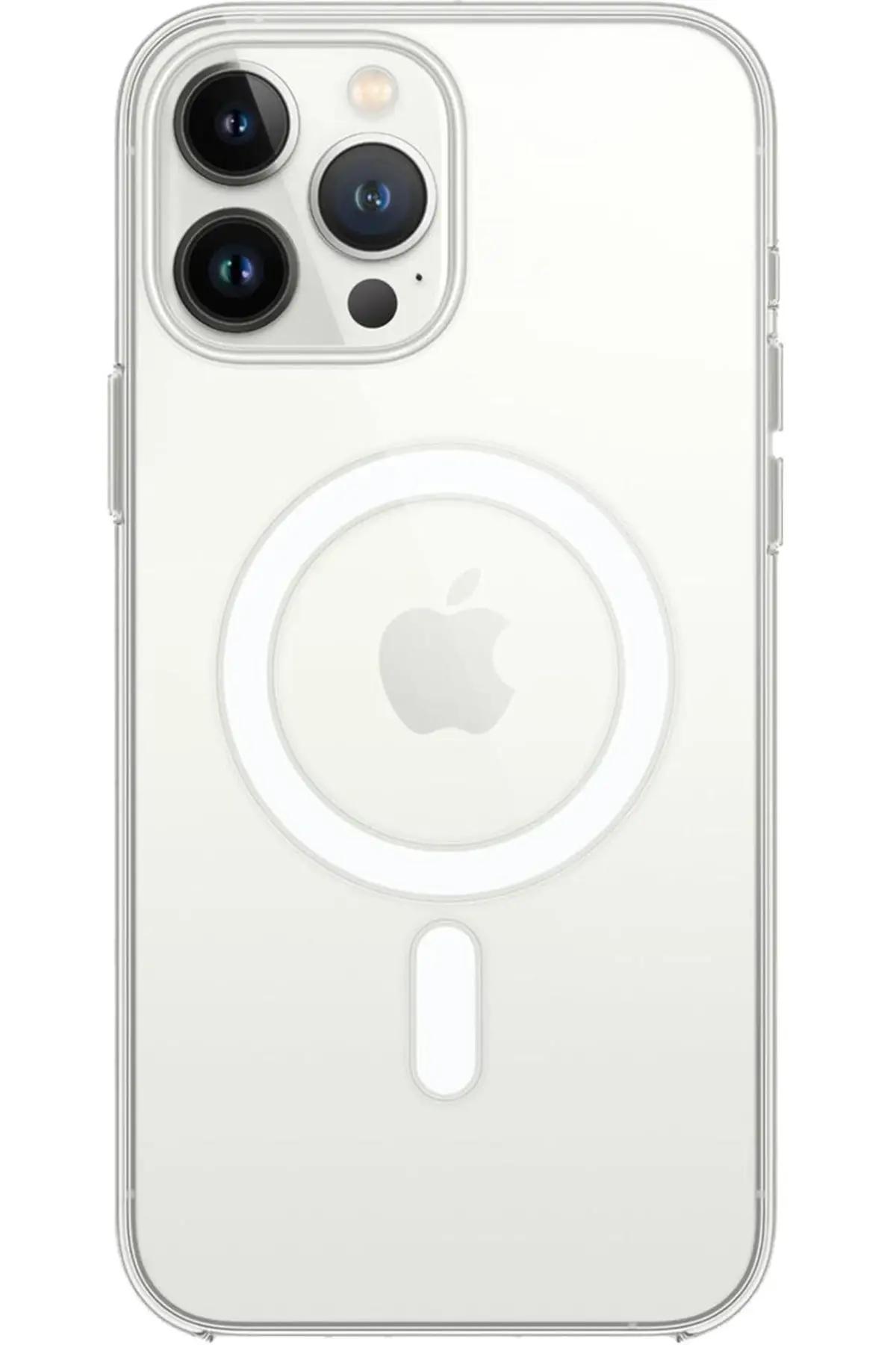 Newface iPhone 16 Pro Kılıf Pc Real Magsafe Kapak - Şeffaf