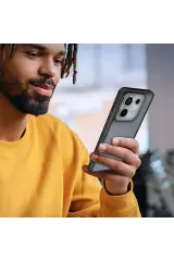 Newface Xiaomi Redmi Note 13 Pro 5G Kılıf Elegant Kapak - Siyah