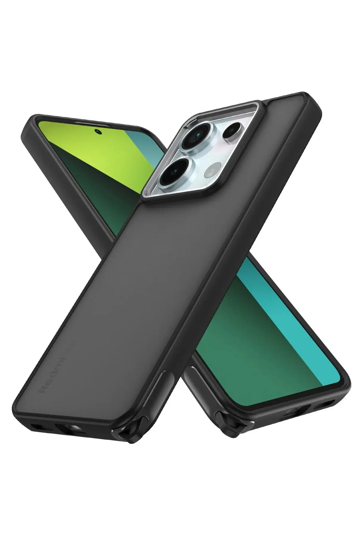 Newface Xiaomi Redmi Note 13 Pro 5G Kılıf Elegant Kapak - Siyah