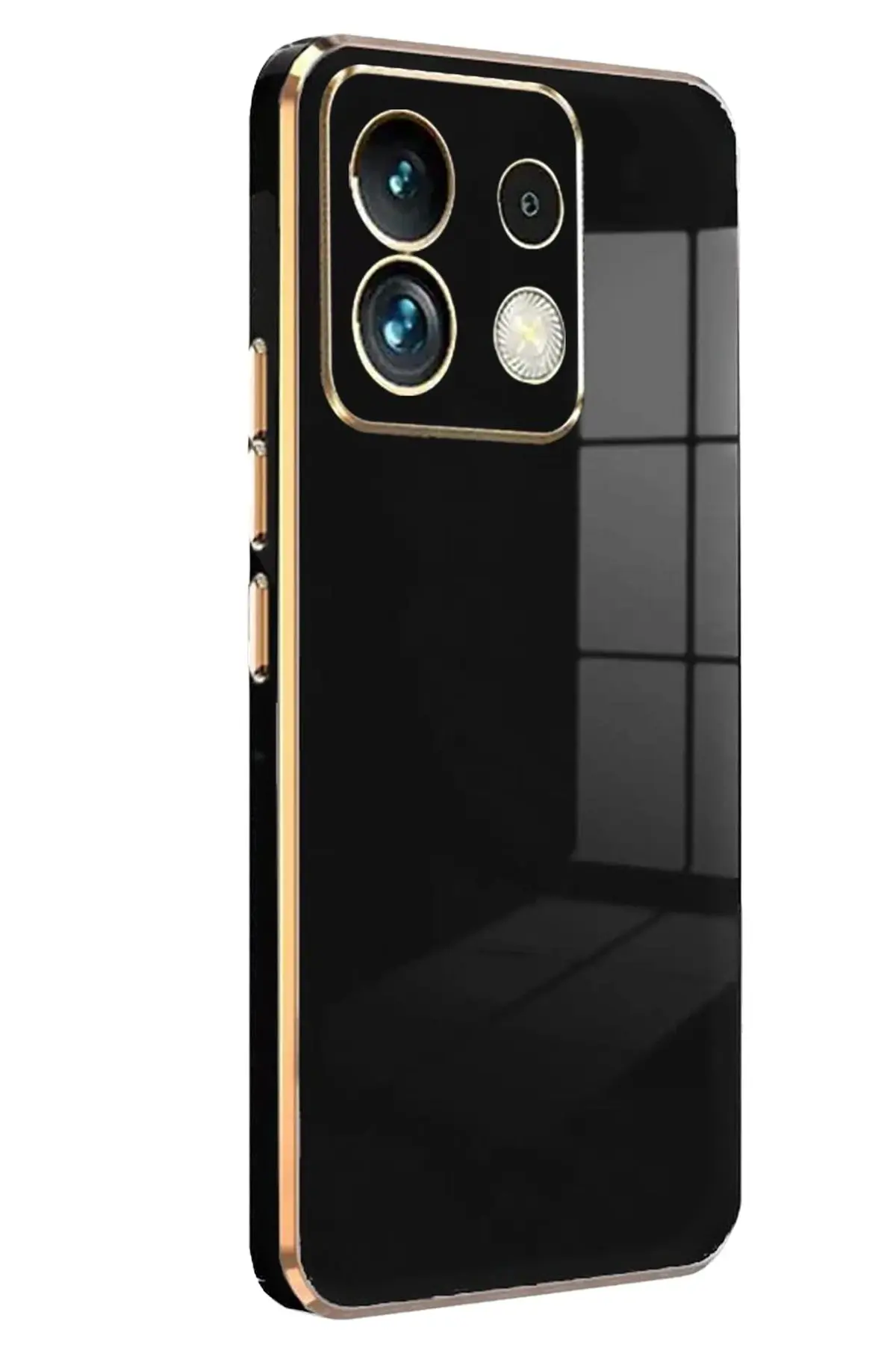 Newface Xiaomi Redmi Note 13 5G Kılıf Volet Silikon - Siyah