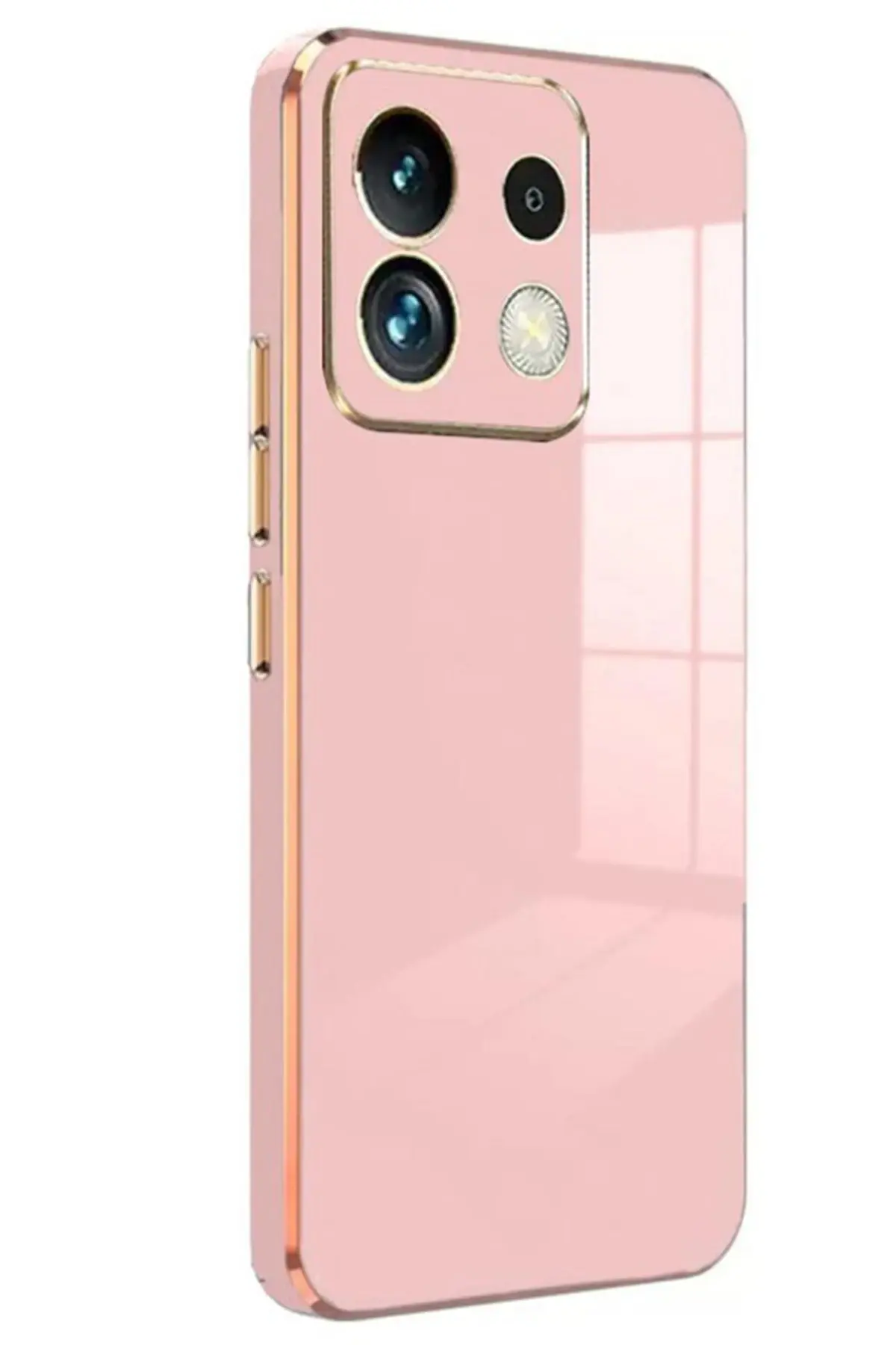 Newface Xiaomi Redmi Note 13 5G Kılıf Volet Silikon - Pembe