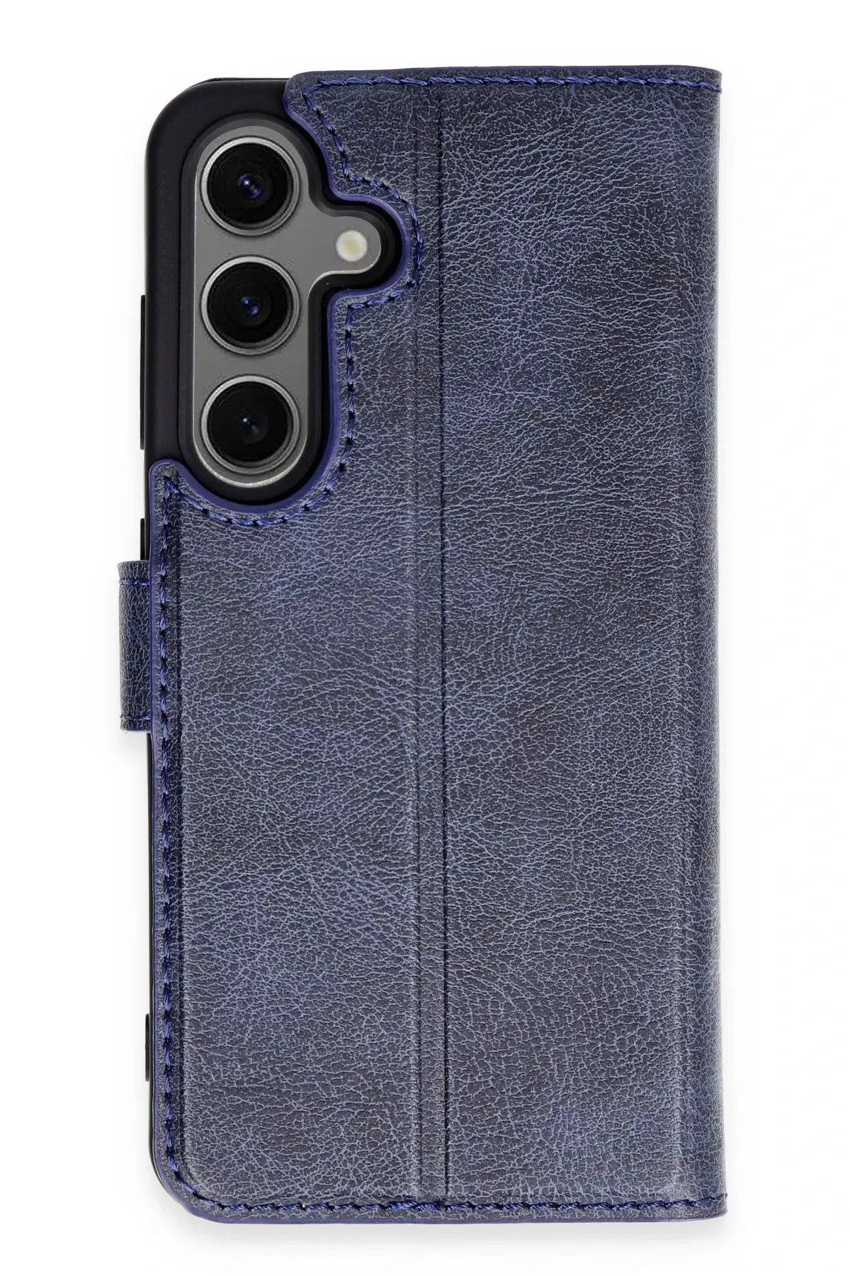 Newface Samsung Galaxy S24 Kılıf Trend S Plus Kapaklı Kılıf - Lacivert