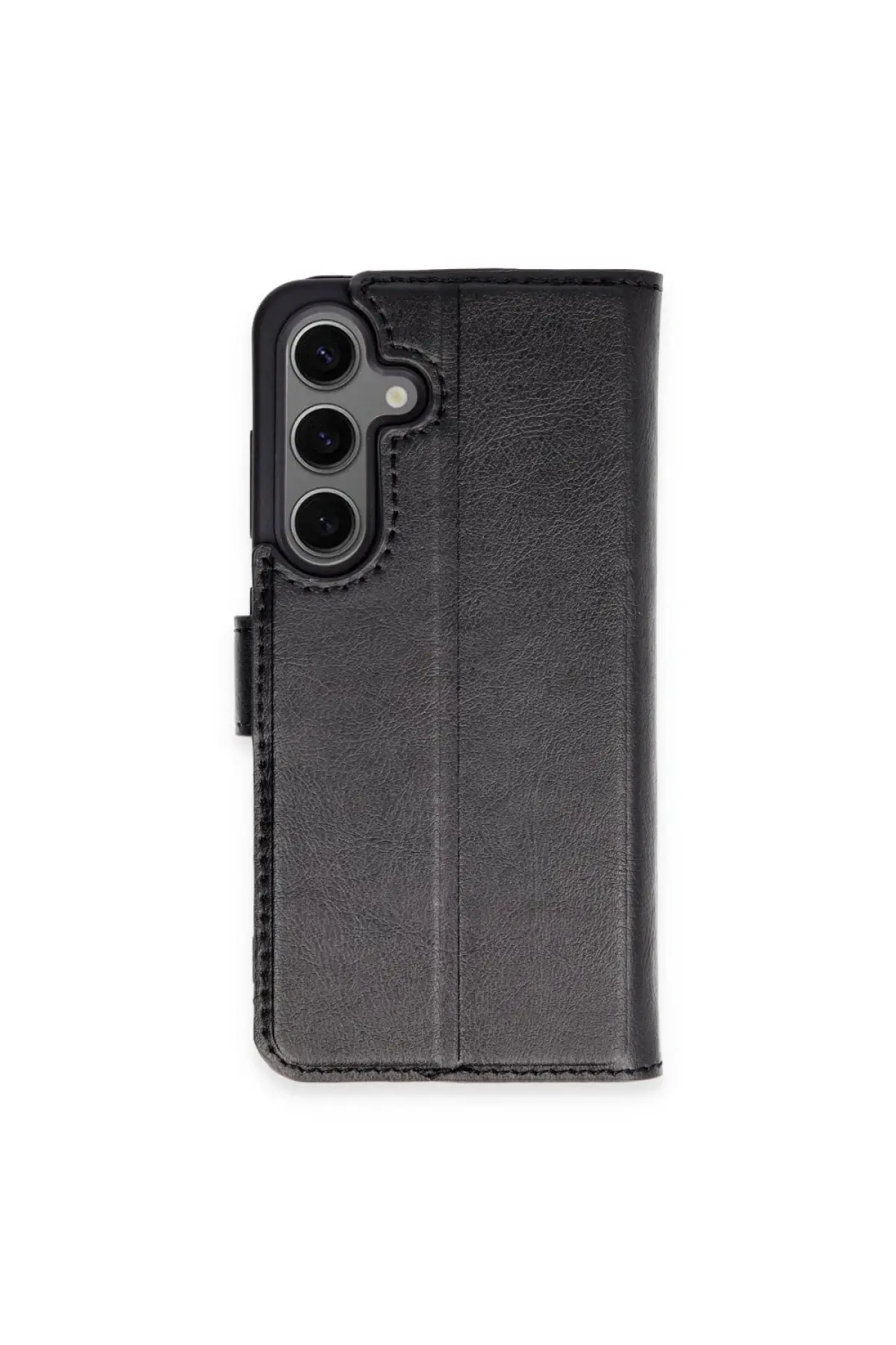 Newface Samsung Galaxy S24 Plus Kılıf Trend S Plus Kapaklı Kılıf - Siyah