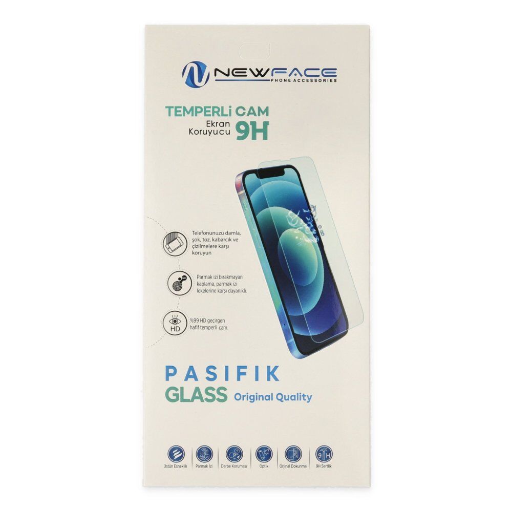 Newface iPhone 16 Pasifik Cam Ekran Koruyucu
