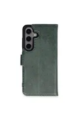 Newface Samsung Galaxy S24 Plus Kılıf Trend S Plus Kapaklı Kılıf - Yeşil