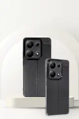 Newface Xiaomi Redmi Note 13 Pro 4G Kılıf Auto Focus Kapak - Siyah