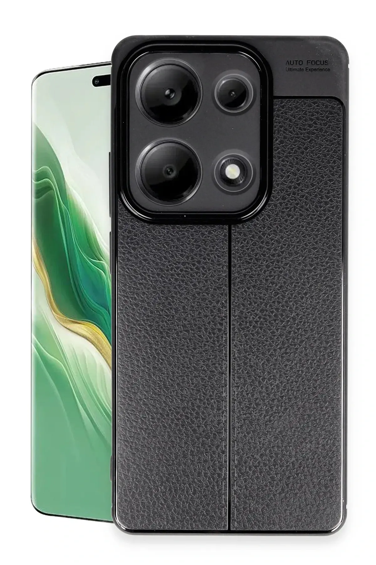 Newface Xiaomi Redmi Note 13 Pro 4G Kılıf Auto Focus Kapak - Siyah