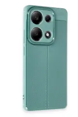 Newface Xiaomi Redmi Note 13 Pro 4G Kılıf Auto Focus Kapak - Koyu Yeşil