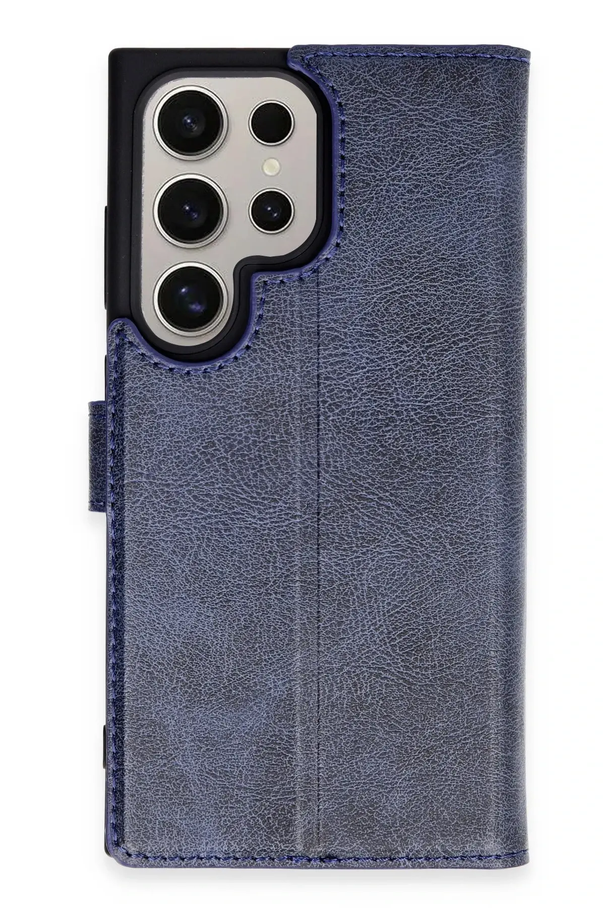 Newface Samsung Galaxy S24 Ultra Kılıf Trend S Plus Kapaklı Kılıf - Lacivert