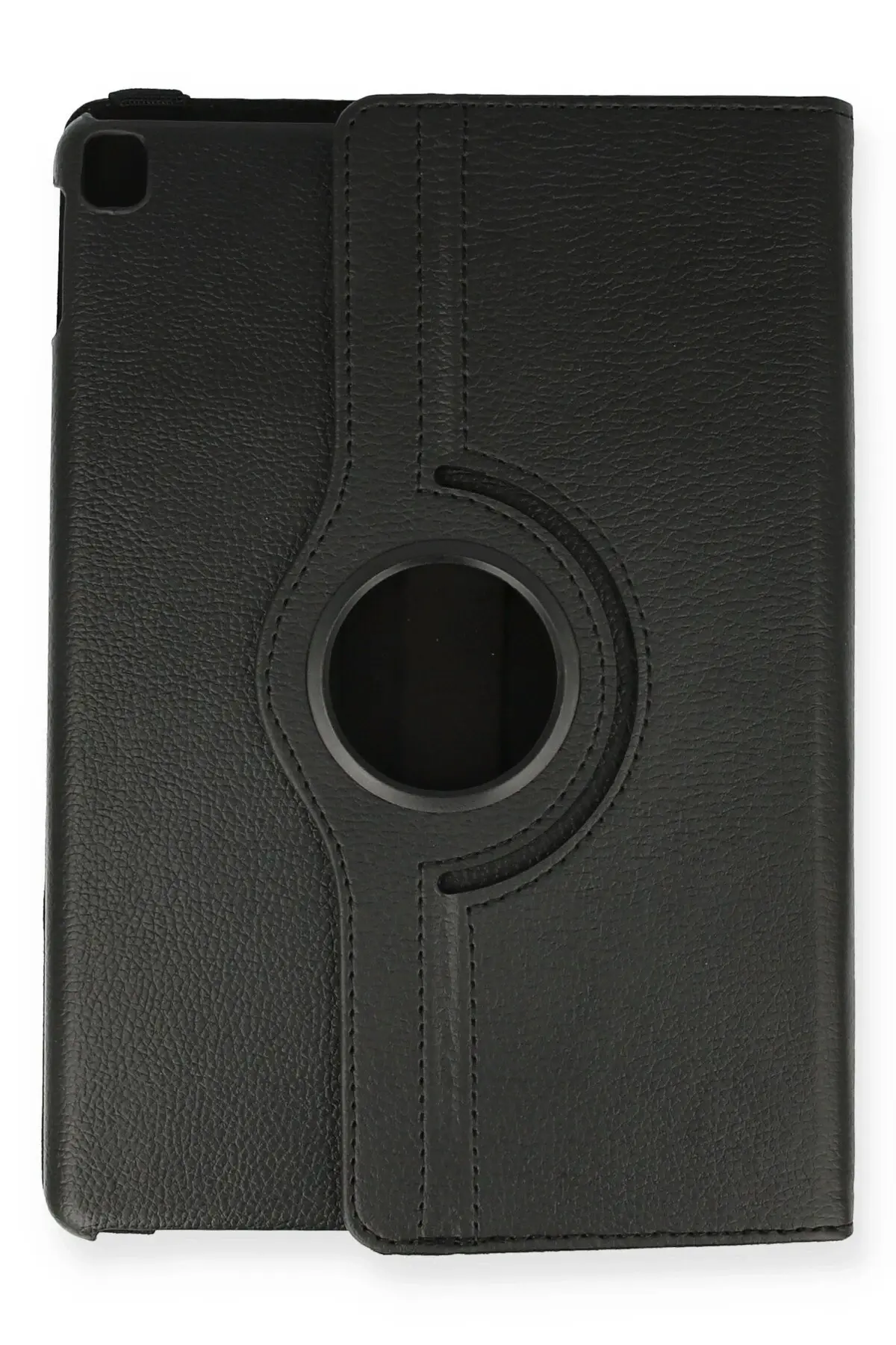 Newface iPad Pro 13 (2024) Kılıf 360 Tablet Deri Kılıf - Siyah