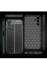 Newface Samsung Galaxy A15 4G Kılıf Auto Focus Kapak - Siyah