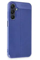 Newface Samsung Galaxy A15 4G Kılıf Auto Focus Kapak - Lacivert