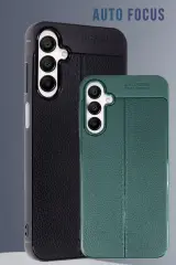 Newface Samsung Galaxy A15 4G Kılıf Auto Focus Kapak - Lacivert