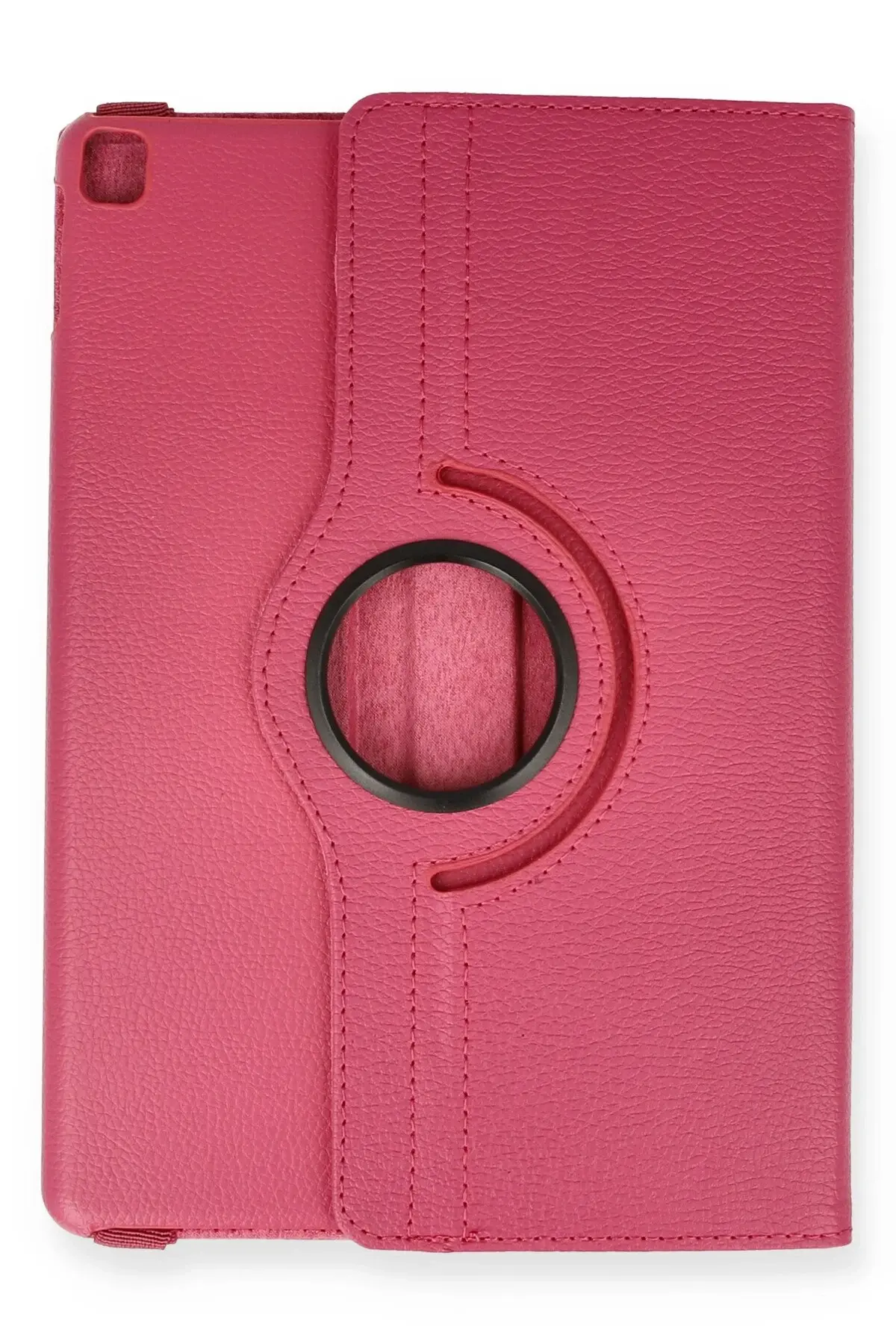 Newface iPad Pro 13 (2024) Kılıf 360 Tablet Deri Kılıf - Pembe