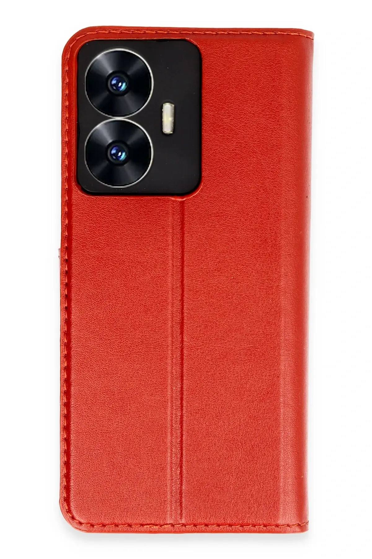 Newface Realme C55 Kılıf Trend S Plus Kapaklı Kılıf - Kırmızı