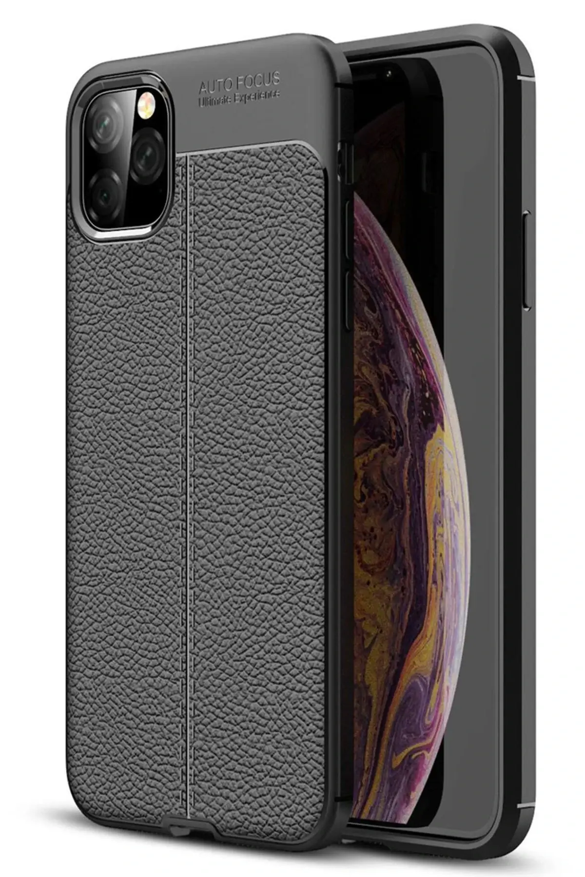 Newface iPhone 11 Pro Kılıf Auto Focus Kapak - Siyah