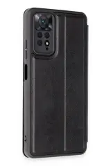 Newface Xiaomi Redmi Note 12 Pro 4G Kılıf Flip Cover - Siyah