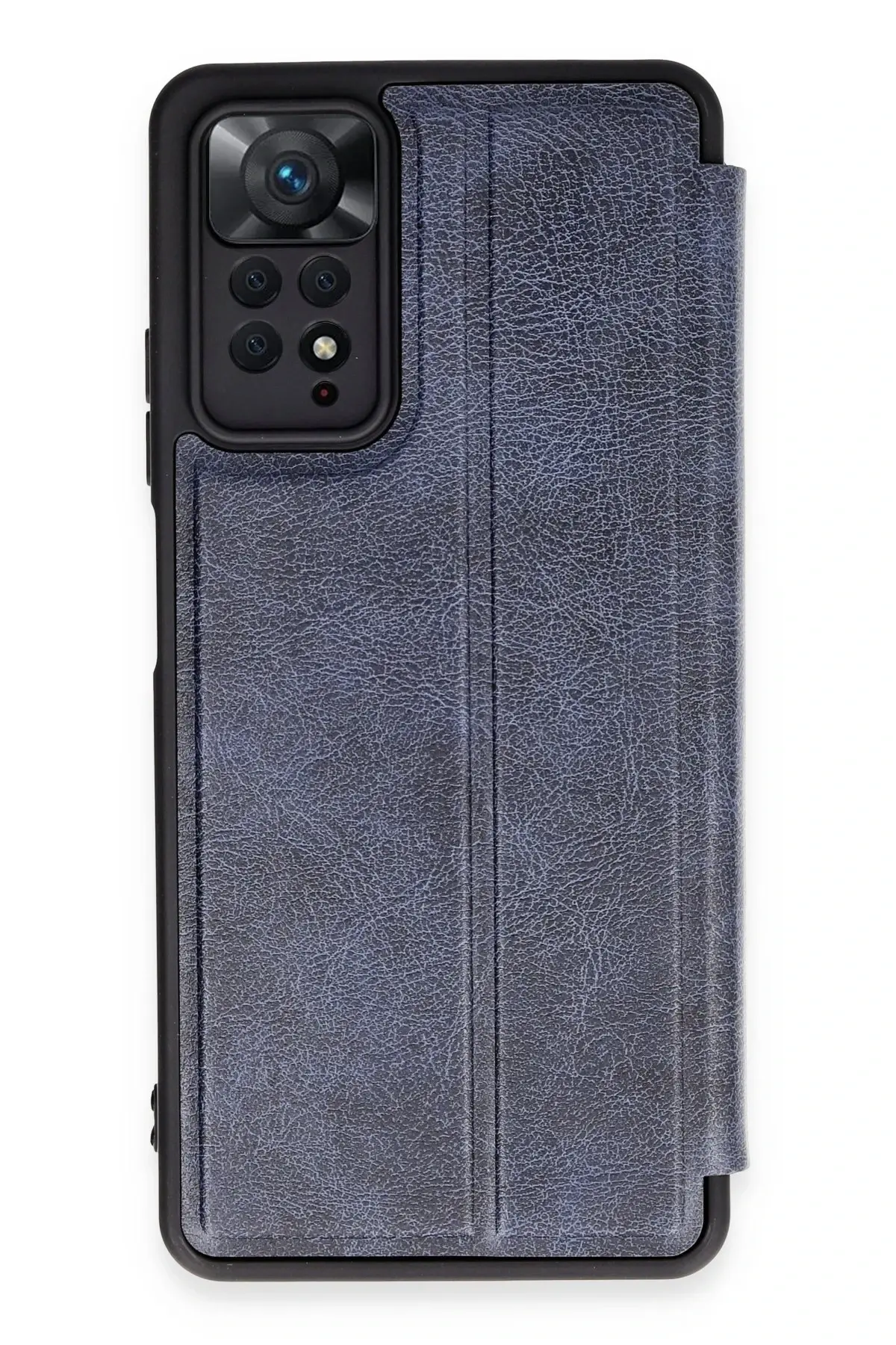 Newface Xiaomi Redmi Note 12 Pro 4G Kılıf Flip Cover - Lacivert