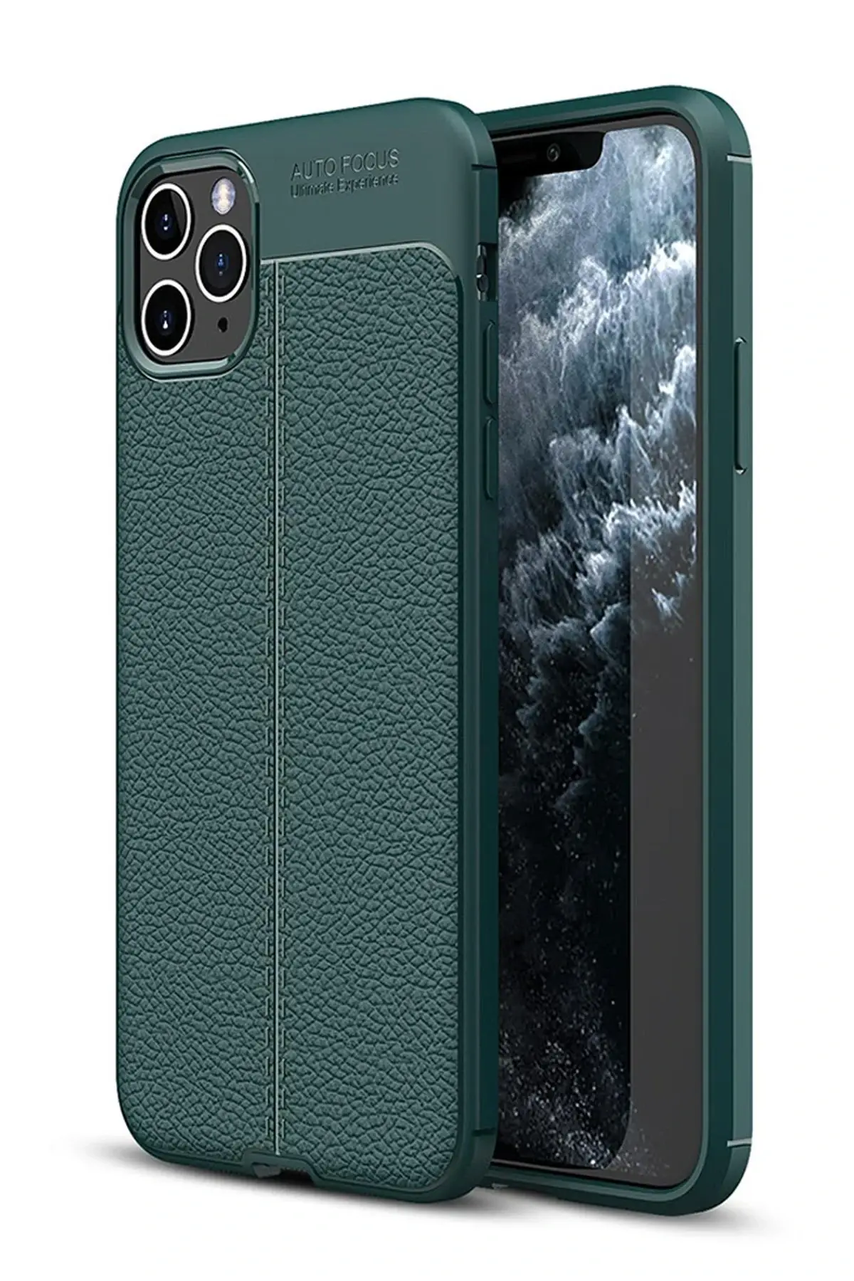 Newface iPhone 11 Pro Kılıf Auto Focus Kapak - Yeşil