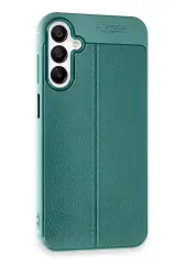 Newface Samsung Galaxy A35 5G Kılıf Auto Focus Kapak - Koyu Yeşil