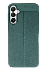 Newface Samsung Galaxy A35 5G Kılıf Auto Focus Kapak - Koyu Yeşil