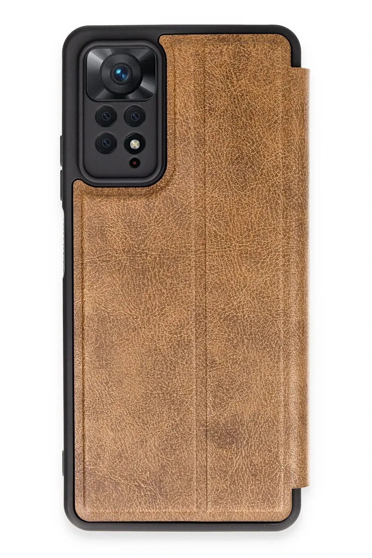 Newface Xiaomi Redmi Note 12 Pro 4G Kılıf Flip Cover - Taba
