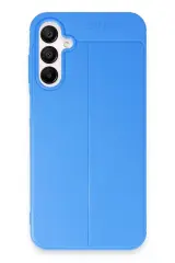 Newface Samsung Galaxy A35 5G Kılıf Auto Focus Kapak - Mavi