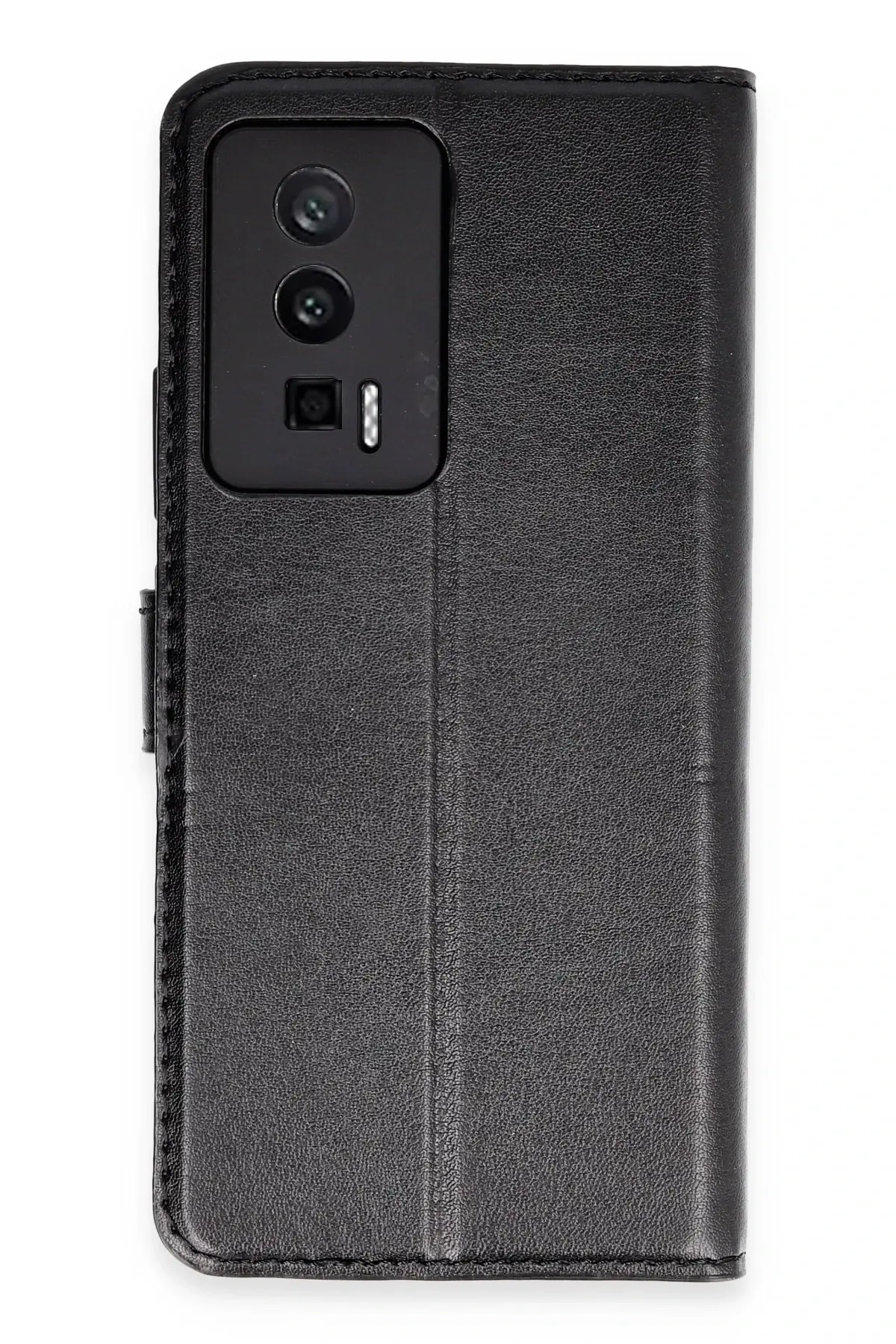 Newface Xiaomi Poco F5 Pro Kılıf Trend S Plus Kapaklı Kılıf - Siyah