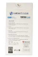 Newface Oppo Reno 11F 3D Antistatik Cam Ekran Koruyucu
