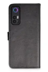 Newface TCL 30 Kılıf Trend S Plus Kapaklı Kılıf - Siyah