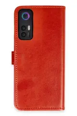 Newface TCL 30 Kılıf Trend S Plus Kapaklı Kılıf - Kırmızı