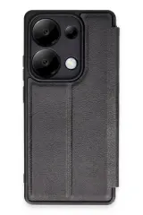 Newface Xiaomi Redmi Note 13 Pro 5G Kılıf Flip Cover - Siyah