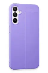 Newface Samsung Galaxy A55 5G Kılıf Auto Focus Kapak - Lila