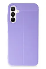 Newface Samsung Galaxy A55 5G Kılıf Auto Focus Kapak - Lila