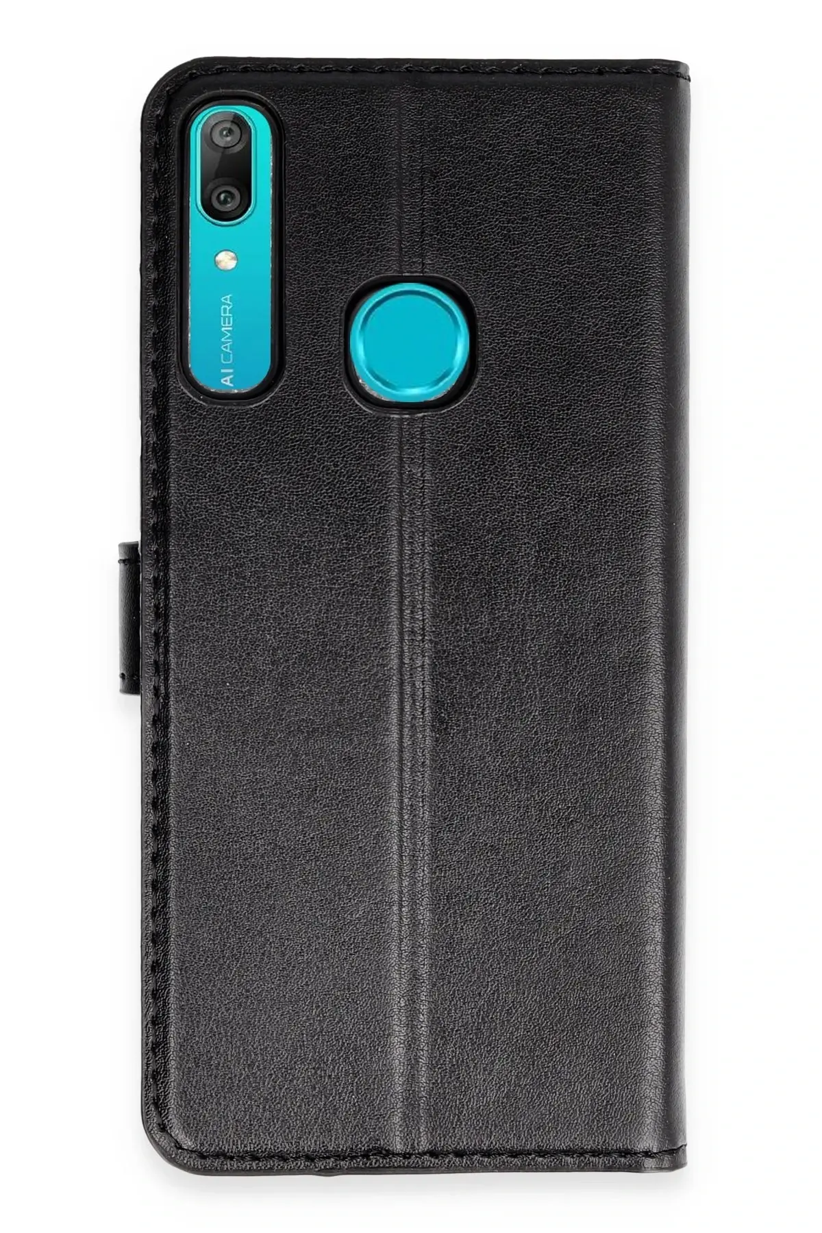 Newface Huawei Y6 Prime Kılıf Trend S Plus Kapaklı Kılıf - Siyah