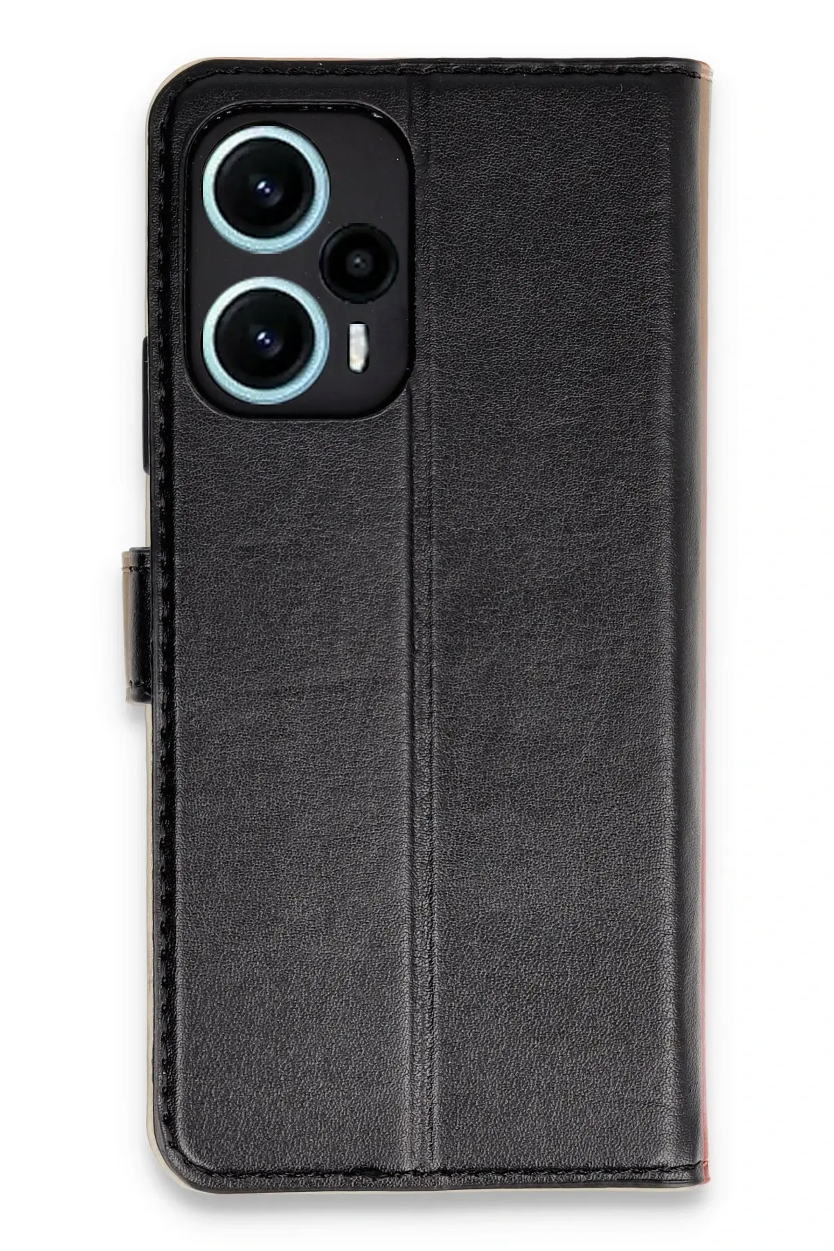 Newface Xiaomi Poco F5 Kılıf Trend S Plus Kapaklı Kılıf - Siyah