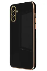 Newface Samsung Galaxy A25 5G Kılıf Volet Silikon - Siyah