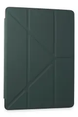 Newface Samsung Galaxy T870 Tab S7 11 Kılıf Kalemlikli Mars Tablet Kılıfı - Koyu Yeşil