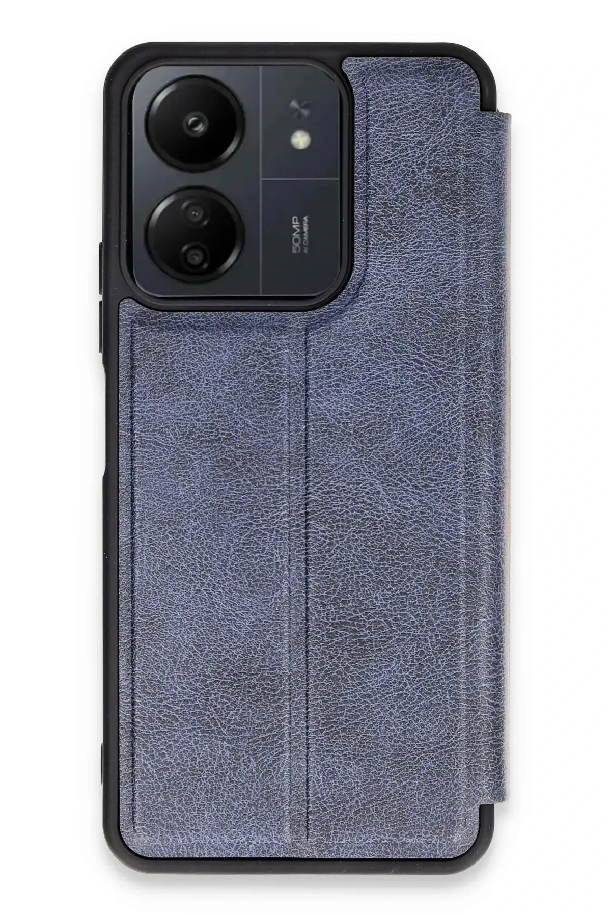 Newface Xiaomi Redmi 13C Kılıf Flip Cover - Lacivert